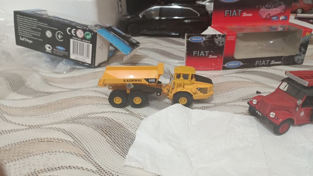 Kaıdıweı A400 die-cast model – mini şaquli karxana dumperi - Miqyas — Modellar, Bakı (2)