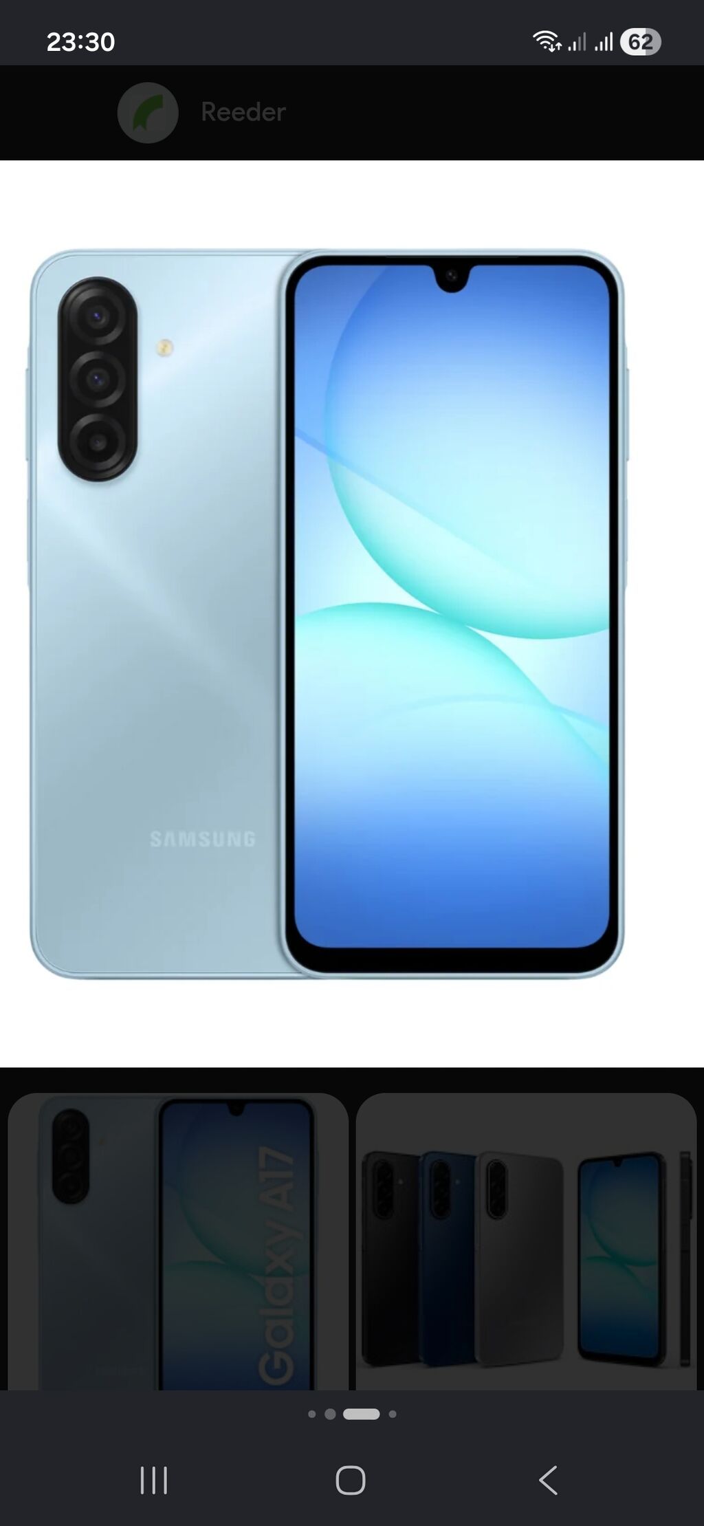 Samsung Galaxy A17, 128 GB, Zəmanət, Sensor, Barmaq izi — Samsung, Bakı (2)