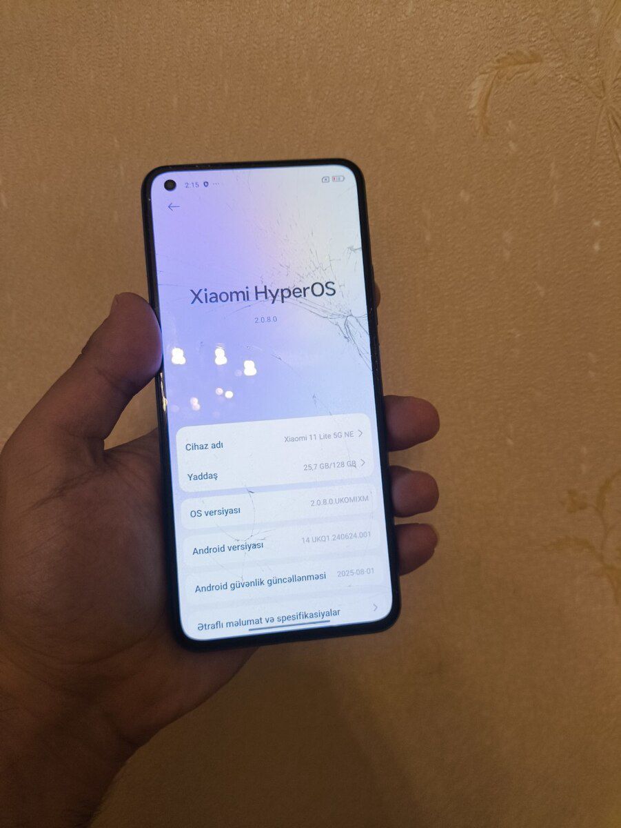 Xiaomi 11 Lite 5G NE Bubblegum Blue 128GB/8GB — Smartfonlar, Bakı (3)