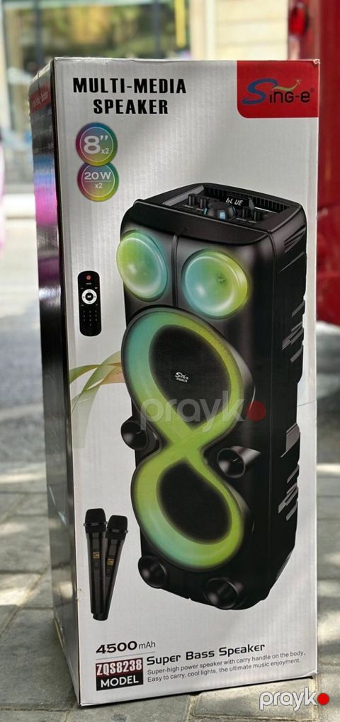 Singe-e Multi-Media Speaker – ZQS8238 model - Güclü səs sistemi: 2 x — Şəmkir