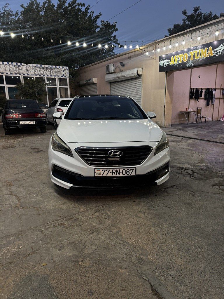 Hyundai Sonata, 2.0 L, 2015 il, 239 792 km — Avtomobillər, Bakı (10)