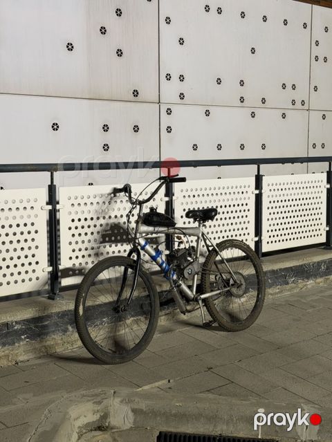 Benzin mühərrikli velosiped - Çərçivə: dağ velosipedi tipli — Masazır