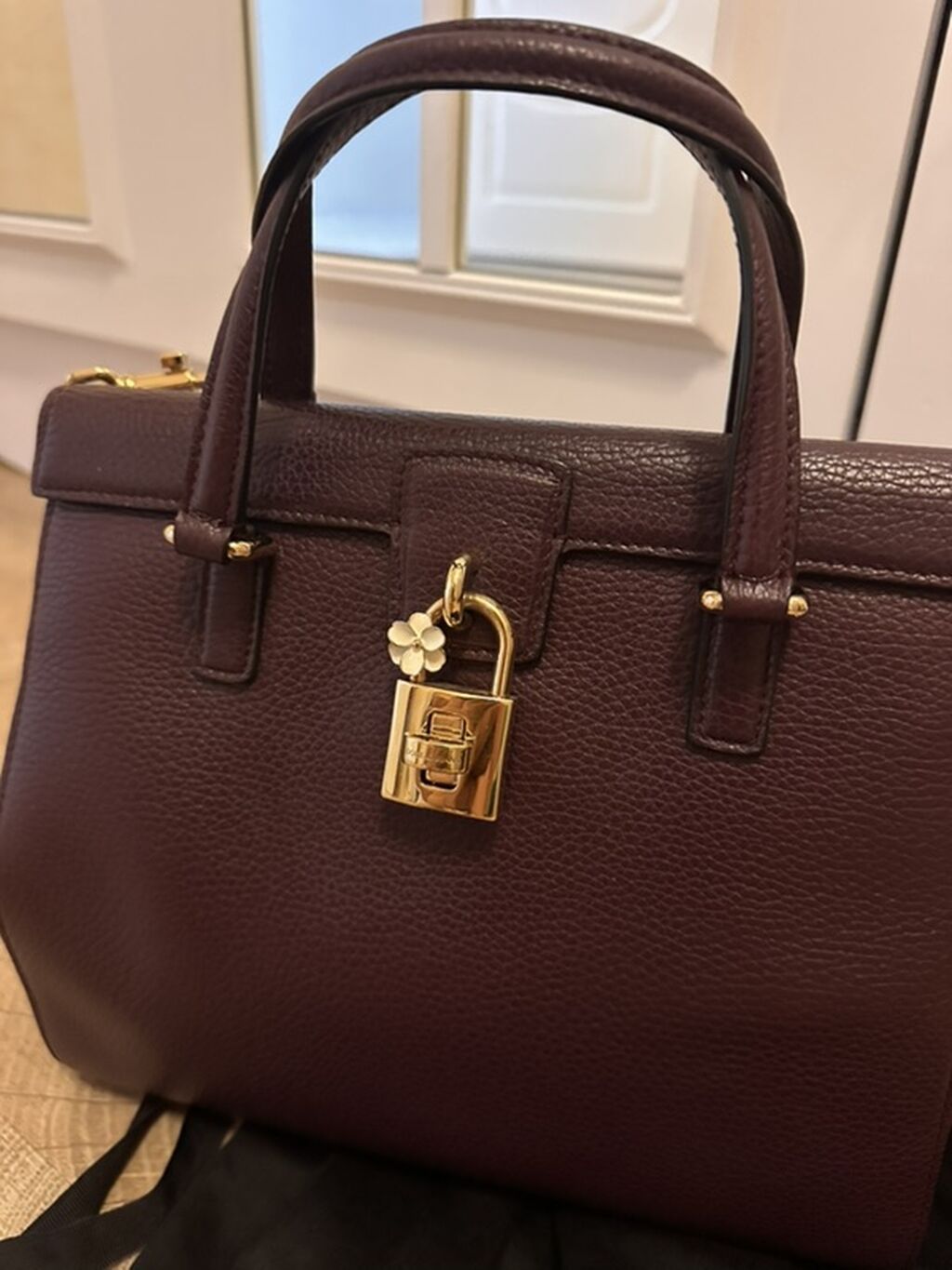 Dolce & Gabbana qadın çantası - Material: təbii dənəli dəri — Çantalar, çamadanlar, cüzdanlar, Xırdalan (4)