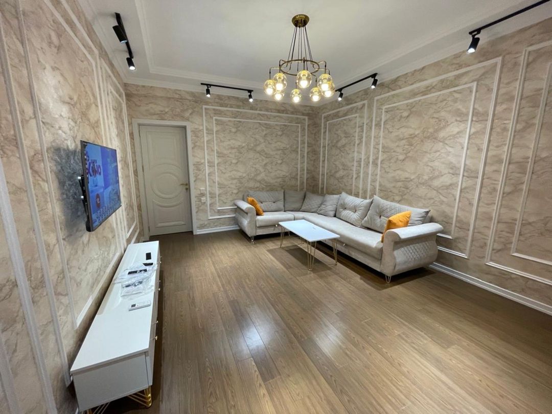 İcarəyə verilir 2 otaqlı yeni tikili 75 m² — Mənzil, Bakı (9)