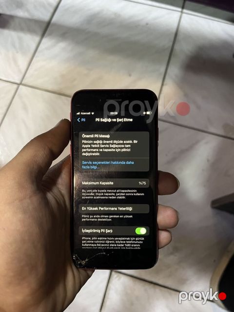 IPhone 8, 64 GB, Qırmızı, Qırıq — Sabirabad