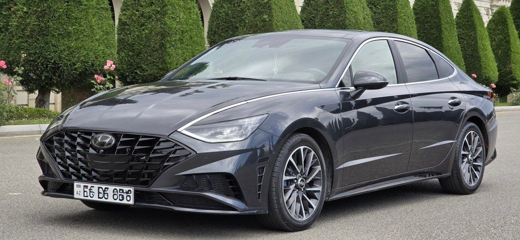 Hyundai Sonata, 1.6 L, 2020 il, 128 000 km — Avtomobillər, Bakı (3)