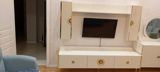 İşlənmiş, Düz TV altlığı, Polkalı — TV stands