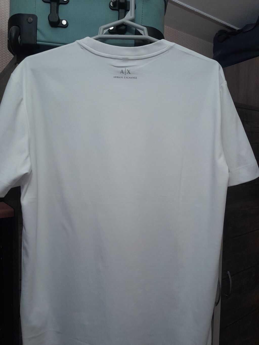 Futbolka, Armani Exchange, XL, rəng - Ağ — Futbolka və polo, Bakı (3)