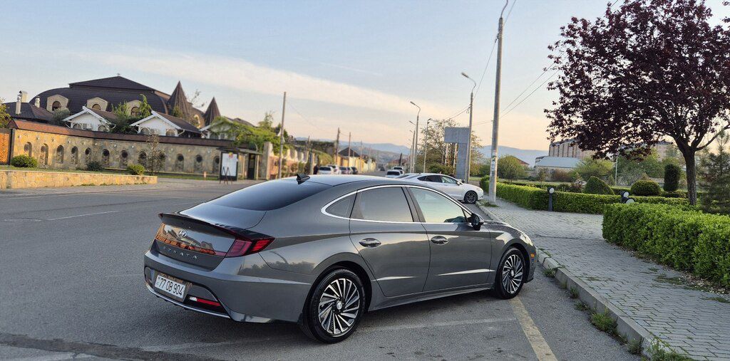 Hyundai Sonata, 2.0 L, 1.62 kWh, 2021 il, 199 881 km — Avtomobillər, Şəmkir (5)