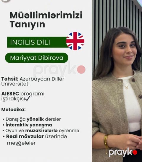 Onlayn ingilis dili dərsləri — Bakı