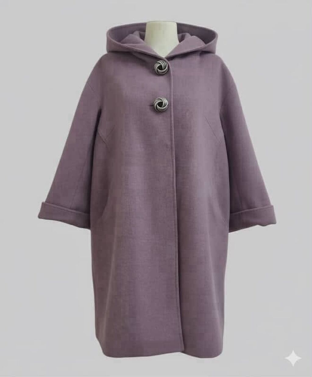 Palto, XL, 2XL, 3XL, rəng - Bənövşəyi — Palto, Bakı (4)