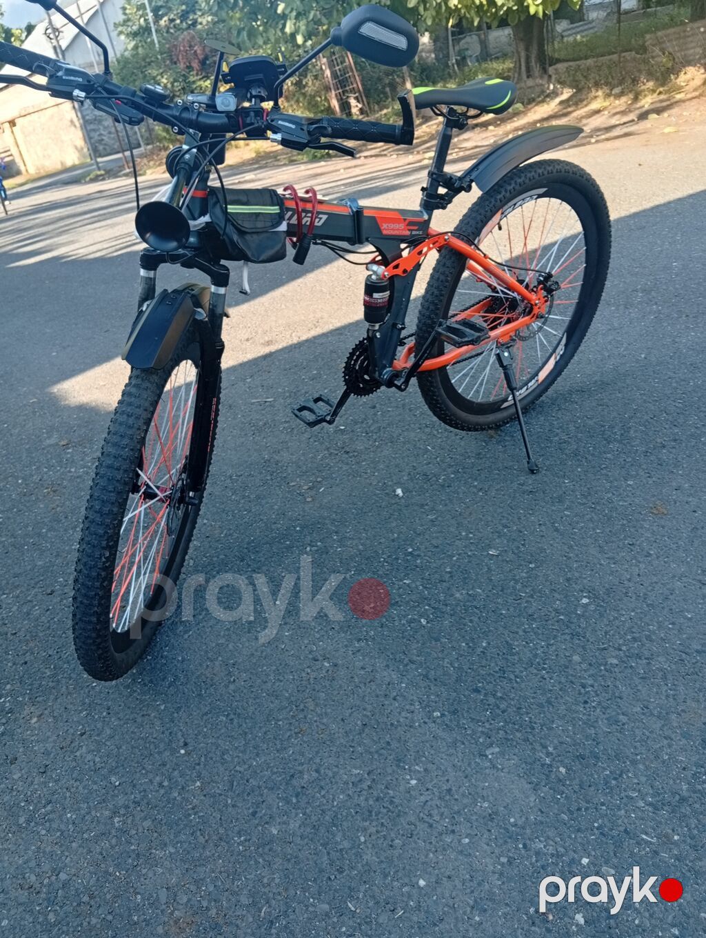 Salam her şeyi işlek vezziyetdedi üstündəki her şey verilecek — Dağ velosipedləri, Qax (3)