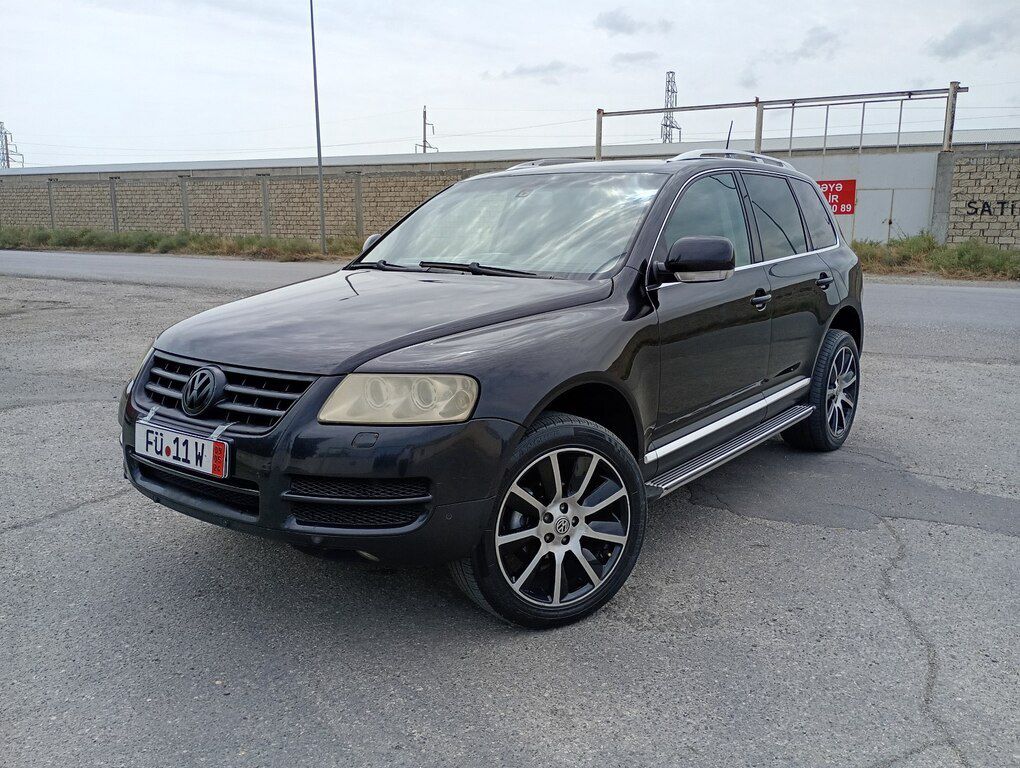 Volkswagen Touareg, 2.5 L, 2004 il, 385 000 km — Avtomobillər, Sumqayıt (2)