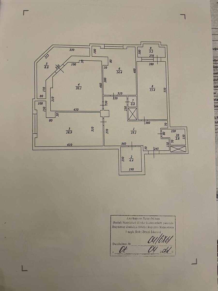 Satılır 3 otaqlı yeni tikili 110 m² — Mənzil, Bakı (8)