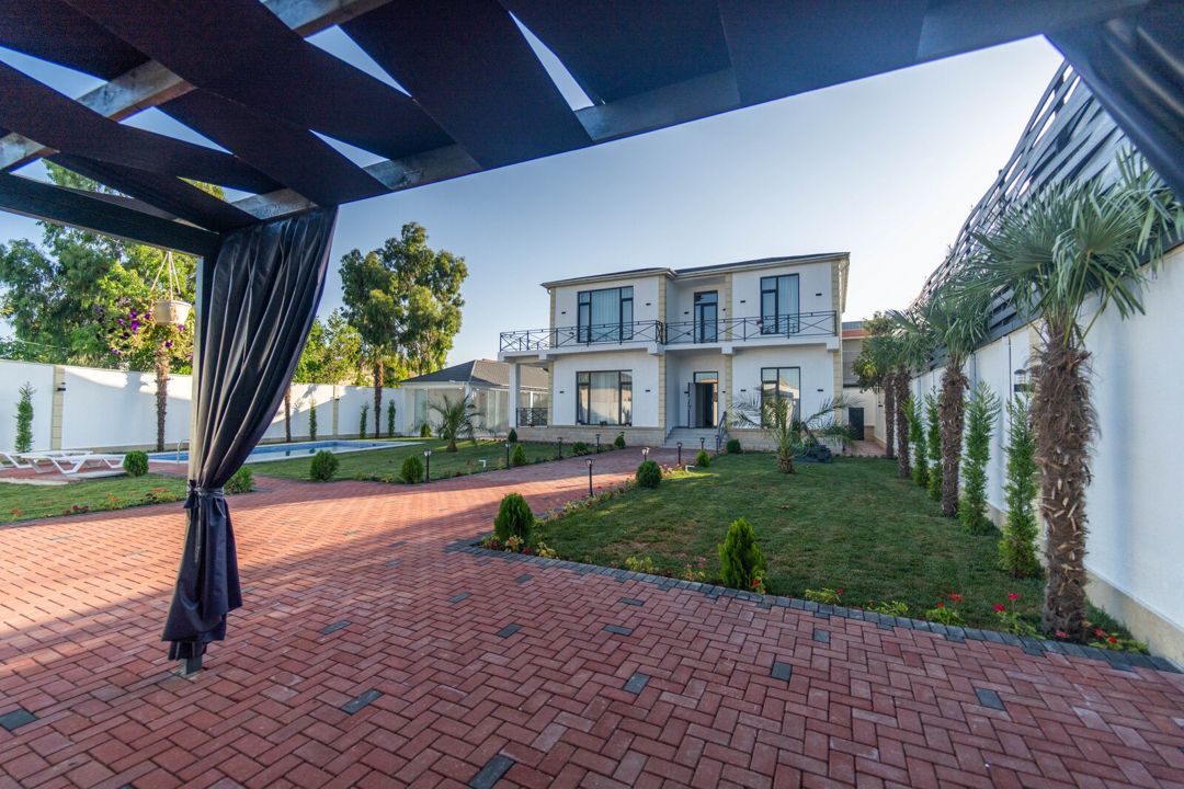 Satılır 6 otaqlı həyət evi/bağ evi 300 m² — Ev, villa, Bakı (4)