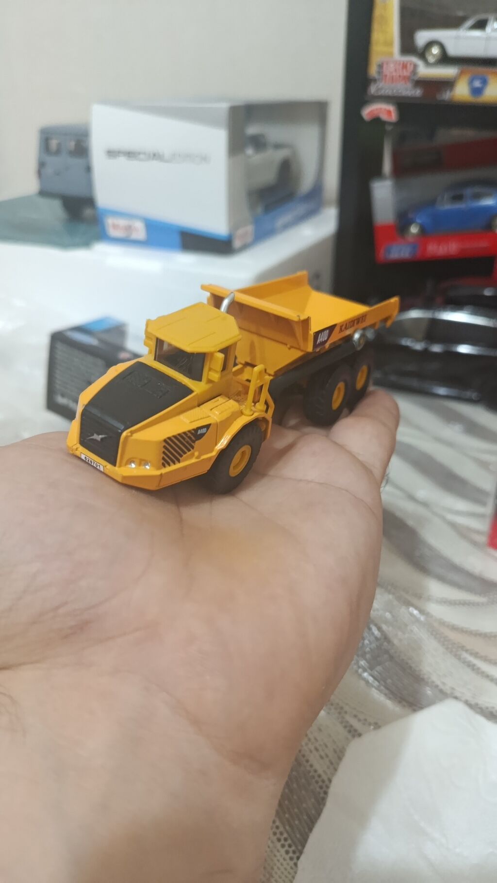 Kaıdıweı A400 die-cast model – mini şaquli karxana dumperi - Miqyas — Modellar, Bakı (5)