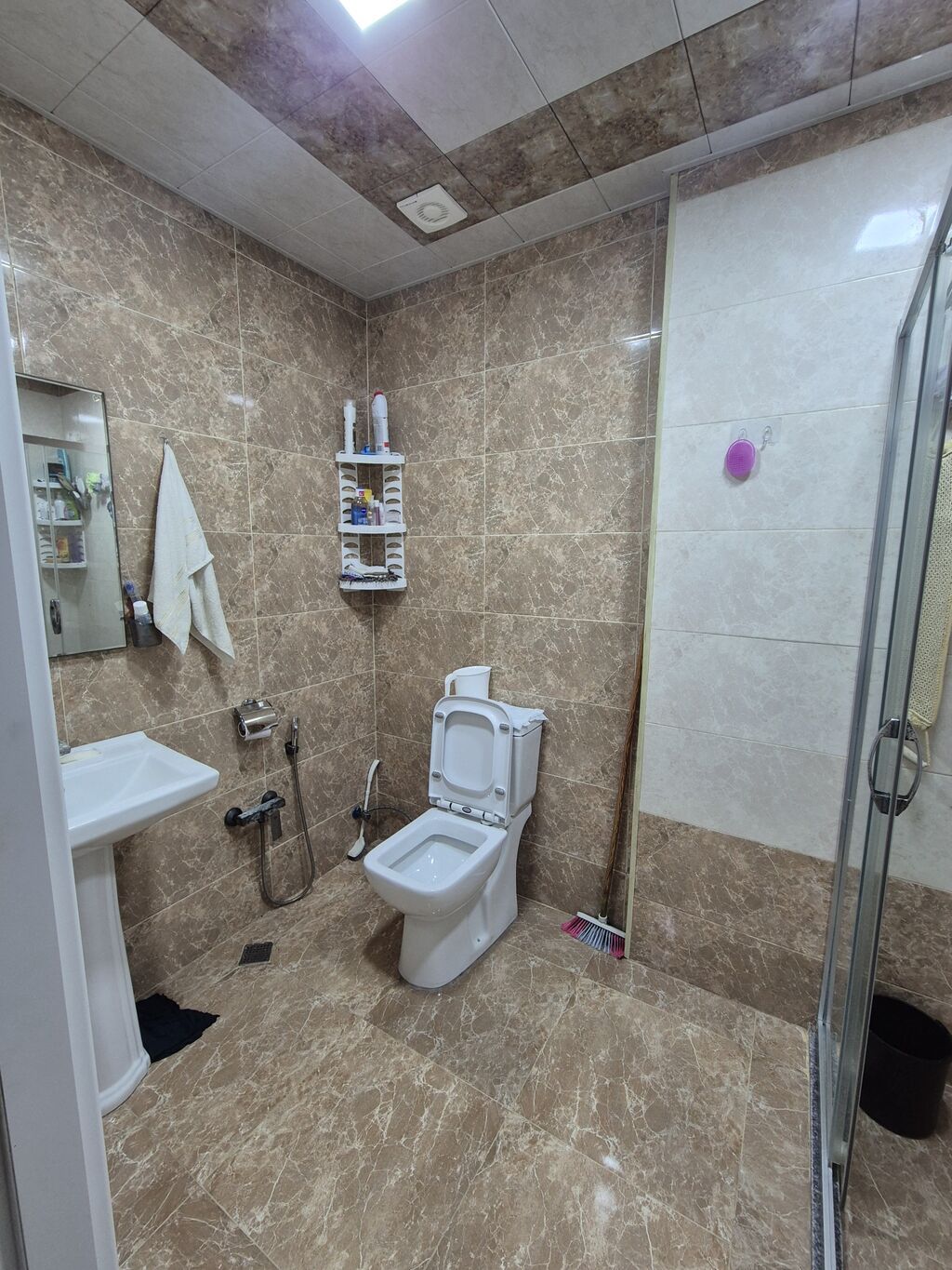 Saray MTK-da ötürməsi aktiv olan rahat və ideal təmirli mənzil — Mənzil, Bakı (4)