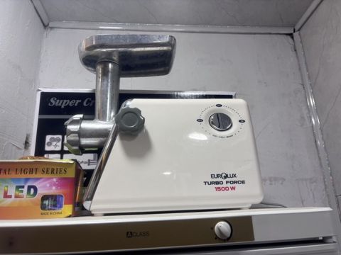 Eurolux Turbo Force 1500W ətçəkən - Güclü 1500 W mühərrik – ət və quş — Sumqayıt