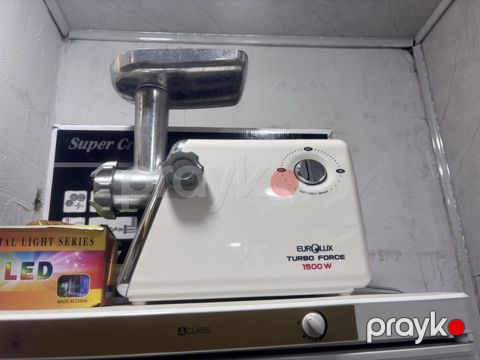 Eurolux Turbo Force 1500W ətçəkən - Güclü 1500 W mühərrik – ət və quş — Sumqayıt