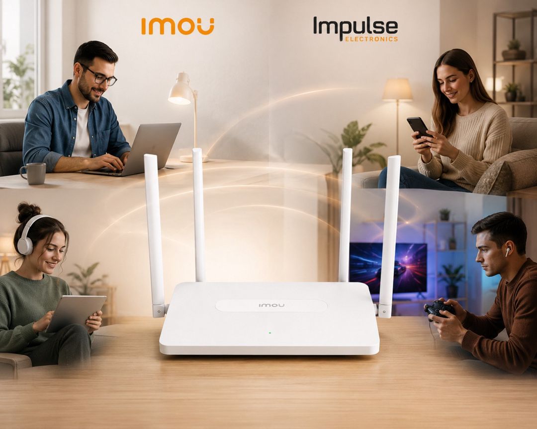 Imou AC1200 Wi-Fi Router – 2.4GHz / 5GHz, 4 Antena HR12F — Şəbəkə və server avadanlığı, Bakı (3)