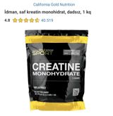 California Gold Nutrition Creatine 1000 q — whey protein tozu