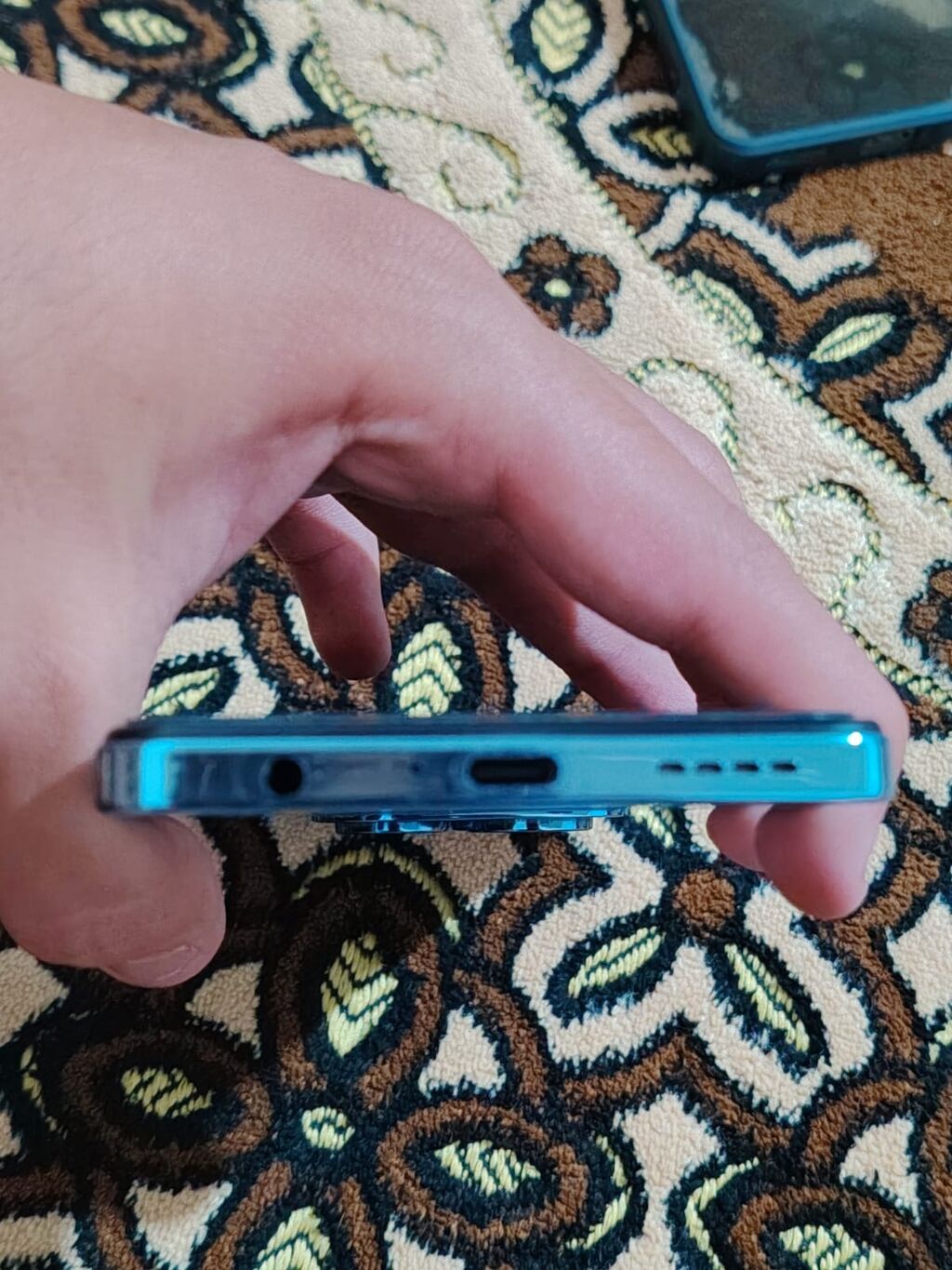 Mavi rəngli smartfon Xüsusiyyətlər: - Arxa üçlü kamera bloku: “108MP — Digər smartfonlar, Quba (3)