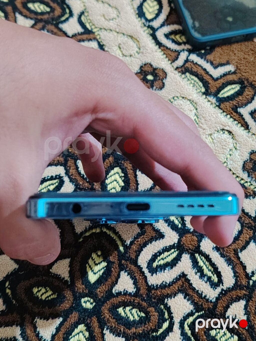 Mavi rəngli smartfon Xüsusiyyətlər: - Arxa üçlü kamera bloku: “108MP — Digər smartfonlar, Quba (3)