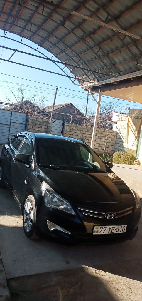 Hyundai Accent, 1.4 L, 2015 il, 188 200 km — Avtomobillər, Xaçmaz (2)
