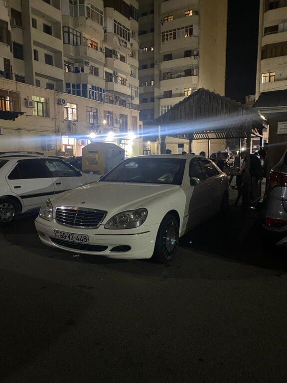 Mercedes S 350, 3.7 L, 2003 il, 374 125 km — Avtomobillər, Xırdalan (11)