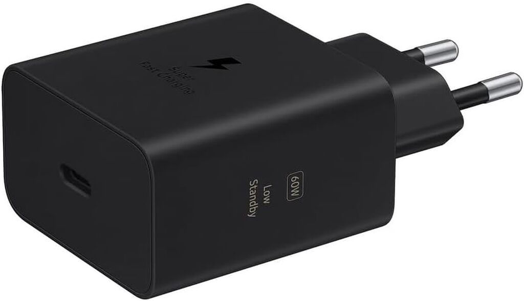 Samsung 60W Super Fast Charging Usb-c divar adapteri - Güc: 60W — Şarj cihazları, Bakı (2)