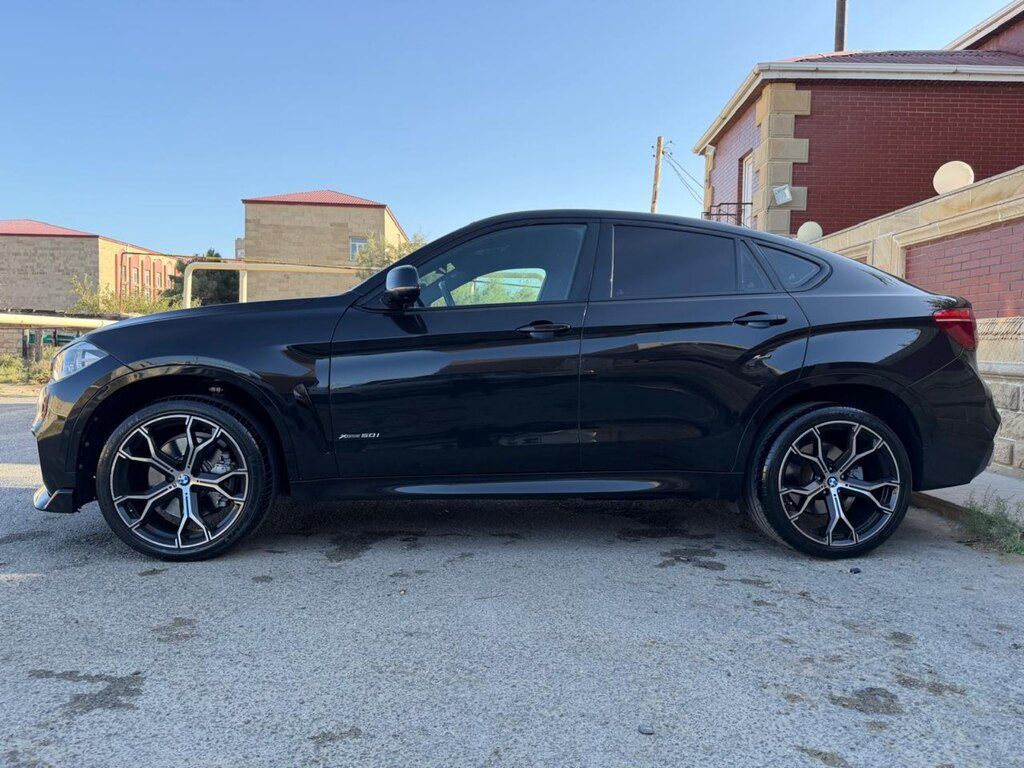 BMW X6, 4.4 L, 2014 il, 182 500 km — Avtomobillər, Bakı (9)
