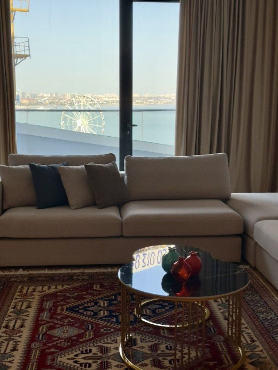 İcarəyə verilir 3 otaqlı yeni tikili 125 m² — Mənzil, Bakı (10)