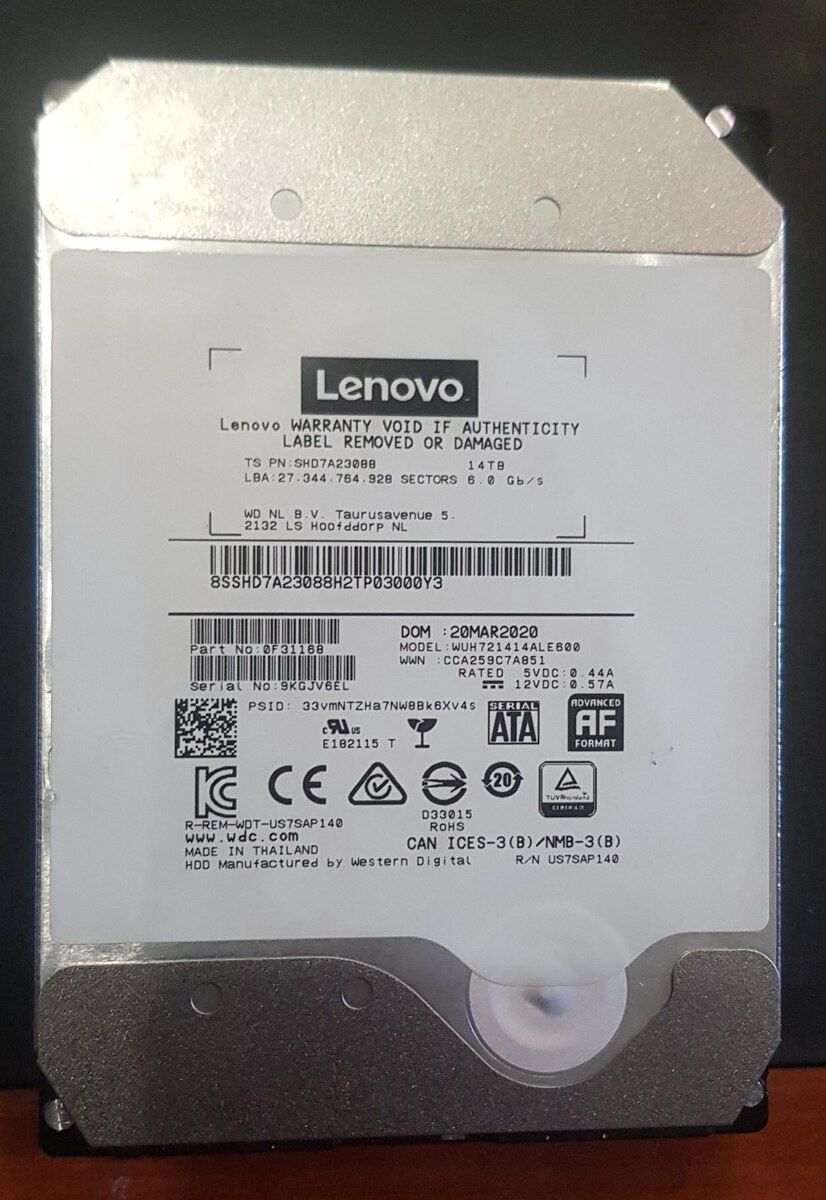 HDD 3.5 2TB 14TB — Kompüterlər və noutbuklar, Bakı (2)