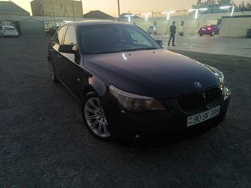 BMW 5 series: 3 l 2004 il Sedan — Avtomobillər, Bakı (2)