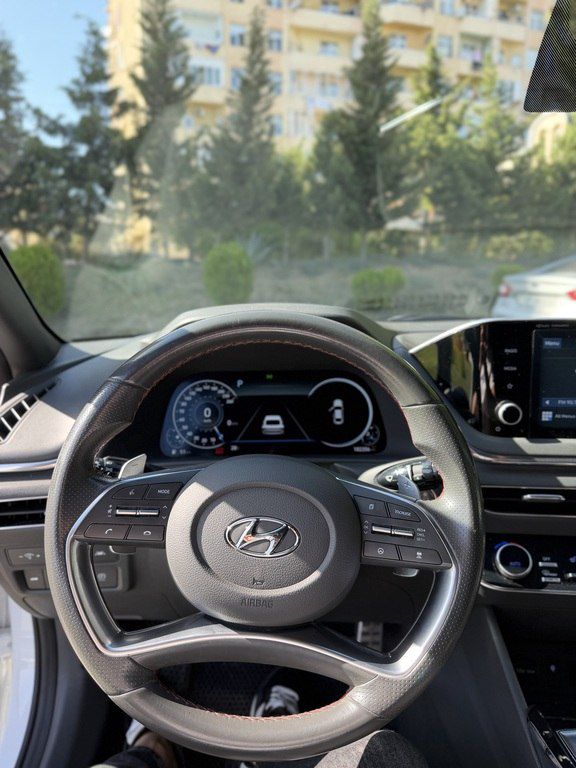 Hyundai Sonata, 1.6 L, 2021 il, 180 000 km — Avtomobillər, Bakı (6)