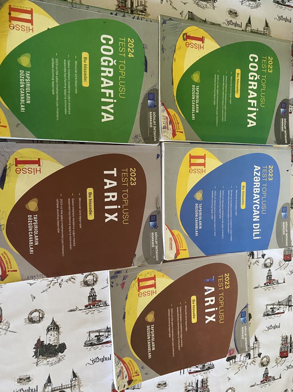 Dim test kitablari yoplu 10 azn tekli qiymet 3 azn mekan xalqlar — Kitablar, Bakı (2)