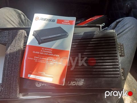 Reıss Audio RS-W5000.5 – 5 kanallı Class AB avtomobil gücləndiricisi — Salyan