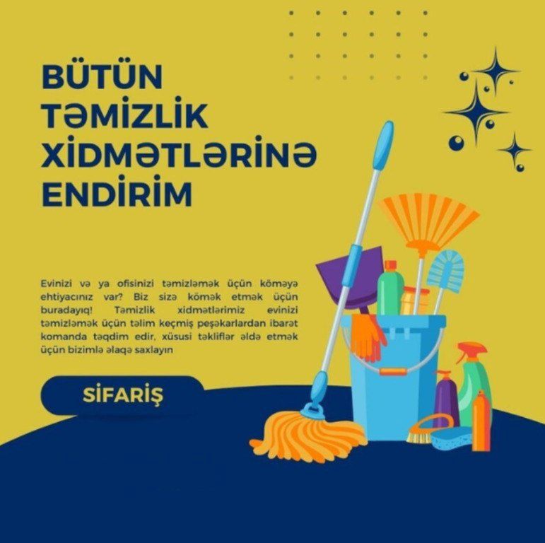 Təmizlik xidməti — Təmizlik, Bakı (8)