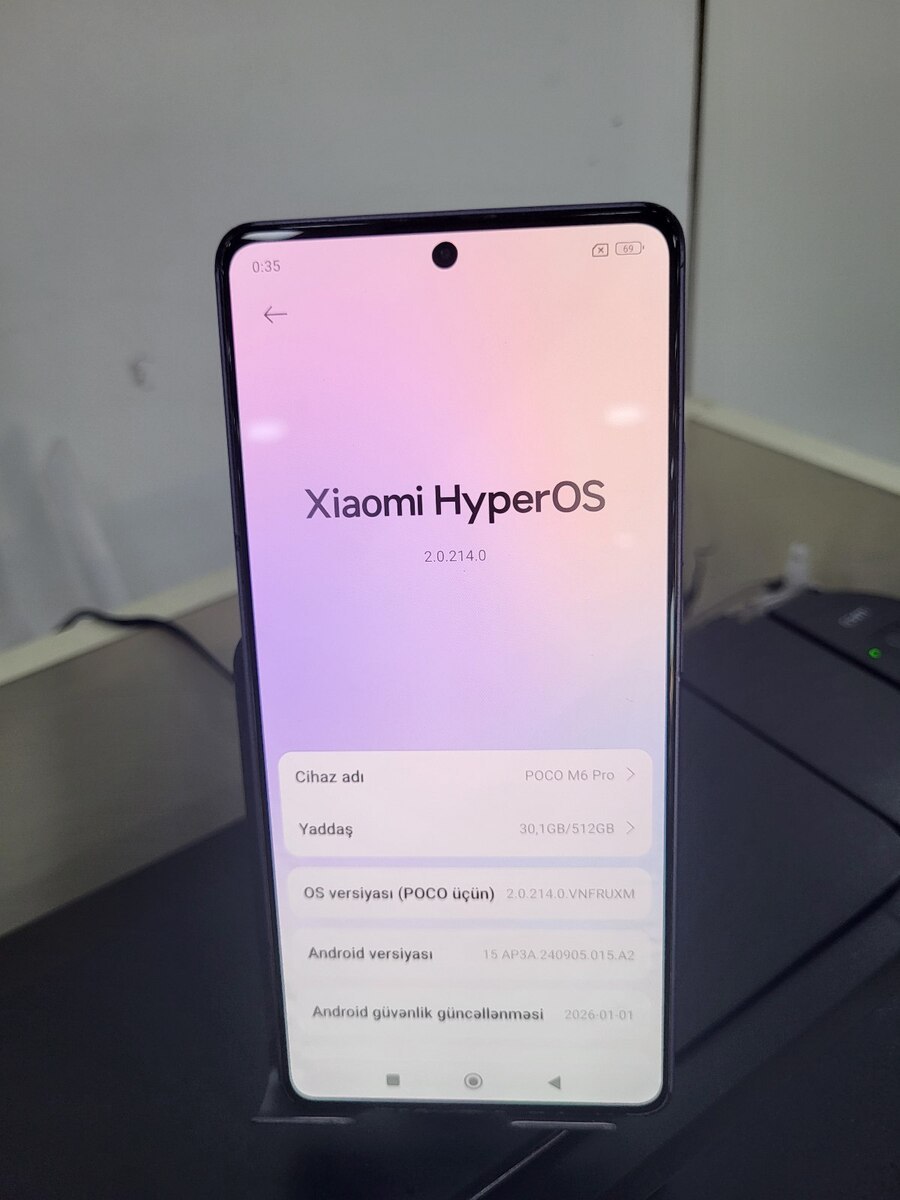 Xiaomi Poco M6 Pro Purple 256GB/8GB — Smartfonlar, Gəncə (3)
