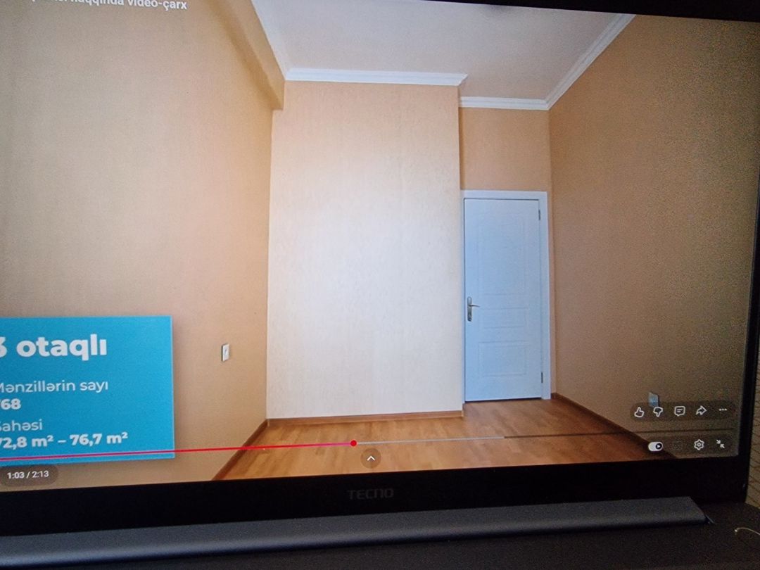 3-otaqlı yeni tikili, Şirvan ş., 75.2 m² — Mənzil, Şirvan (2)