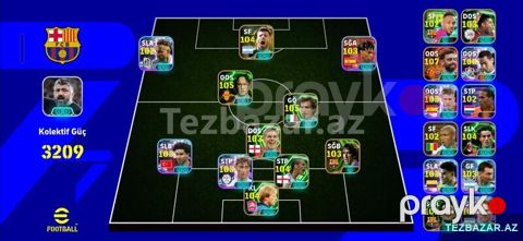 Efootball 2027 hesab — Bakı