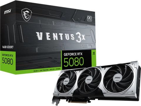 Video kart "MSI GeForce RTX 5080 16G Ventus 3X OC Plus Graphic Card 16GB GDDR7 256-bit"
