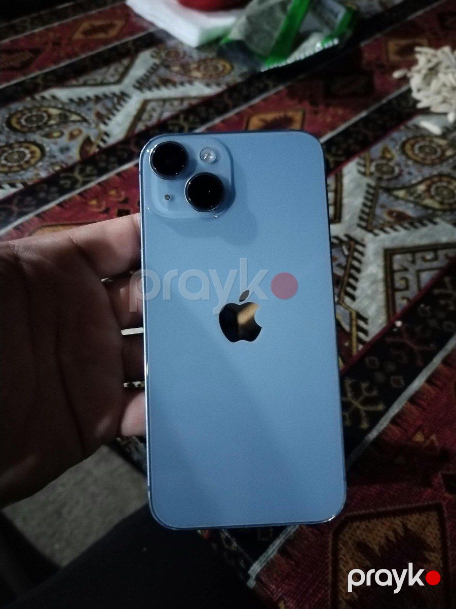 Apple iPhone 14 Blue 128GB/6GB — Smartfonlar, Qəbələ (4)