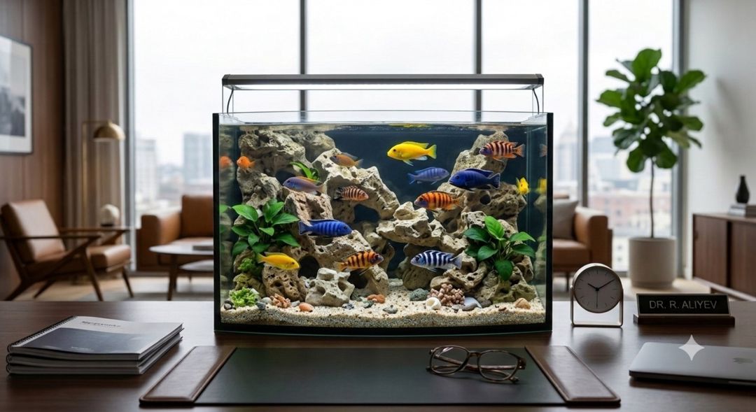 Akvarium — Akvariumlar və balıqlar, Bakı (4)