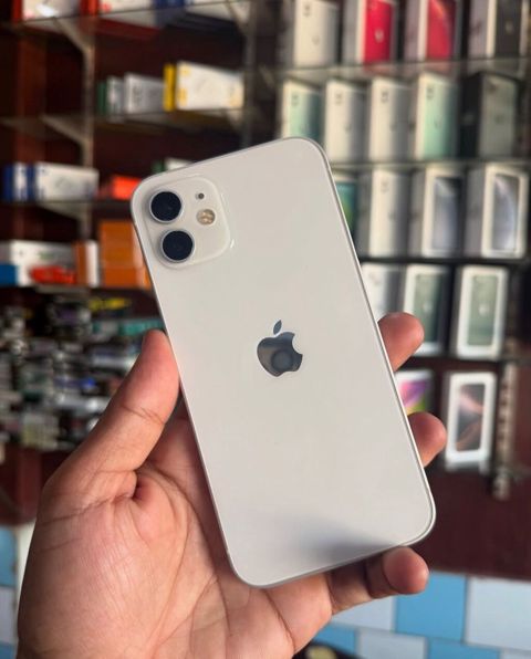 IPhone 12, 128 GB, Ağ, Zəmanət, Simsiz şarj, Face ID — Digah