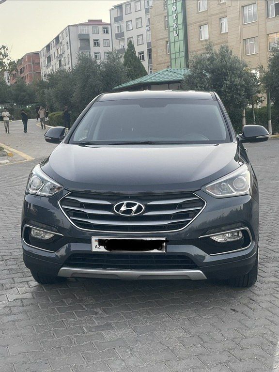 Hyundai Santa Fe, 2.0 L, 2016 il, 230 000 km — Avtomobillər, Bakı (5)