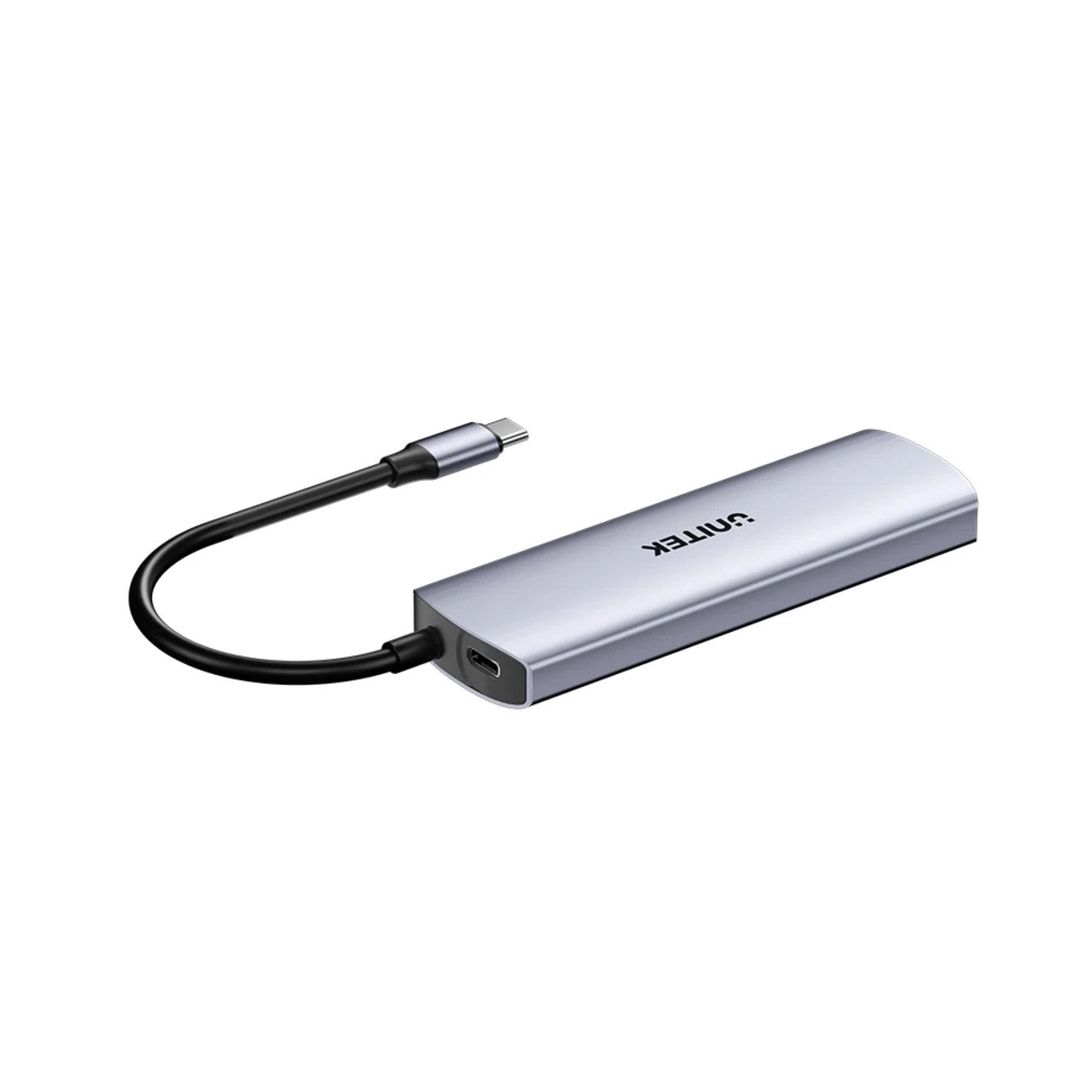 Unitek uHUB Q4 2 Usb-a və 2 Usb-c portlu 10Gbps 4-si 1-də Usb-c hub — Periferik cihazlar, Bakı (3)