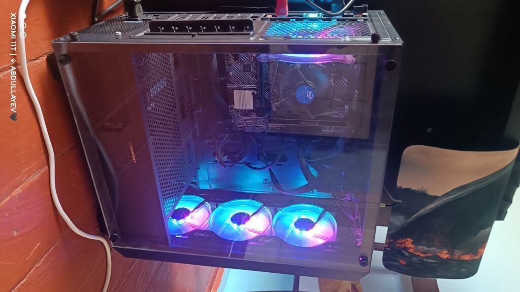 Gamıng PC SET satılır bu qiymətə 10 cu nəsil kompüter yoxdu — Masaüstü kompüterlər, Qobu (4)