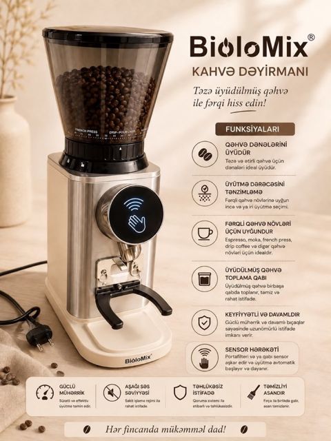 Qəhvə üyüdən aparat — Bakı