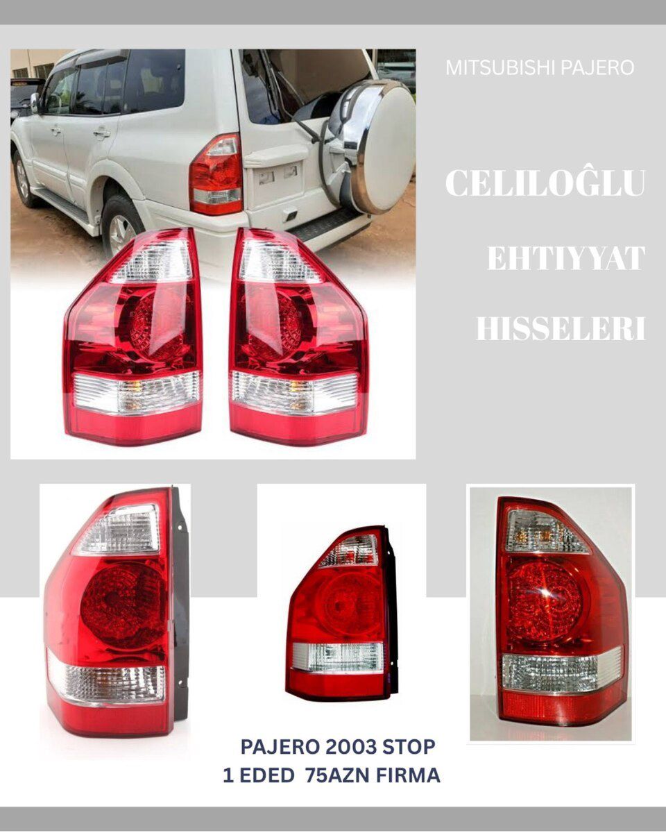 Mitsubishi Pajero 2003 stop işıqları — Ehtiyat hissələri və aksesuarlar, Bakı